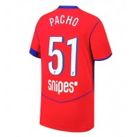 Stroje piłkarskie Paris Saint-Germain Willian Pacho #51 Koszulka Trzeciej 2025-26 Krótki Rękaw